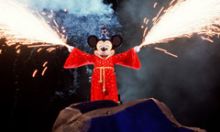 Mickey puts on an incredible night show with Fantasmic which is nightly at Disney Hollywood Studios.